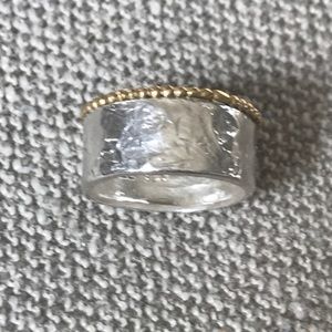 Silpada "Dotted Trim" ring